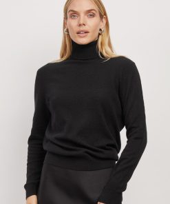 Cashmere Turtleneck Willow Sweater