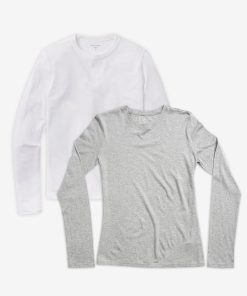 Long Sleeve Crew Tee Marcy 2-Pack