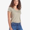 Fitted V-Neck Marcy Tee