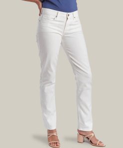 Mercer Mid Rise Slim Straight Jeans