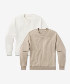 Crew Neck Fleece Sweatshirt 2-Pack