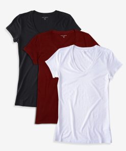 Fitted V-Neck Marcy 3-Pack