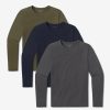 Long Sleeve Crew Tee Driggs 3-Pack