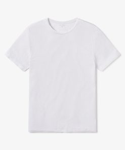 Linen Blend Crew Tee