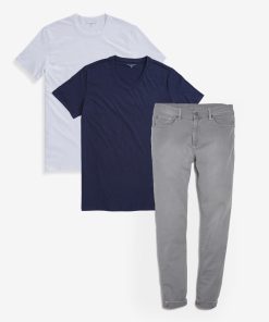 Bundle 03: 1 pair of Jeans + 2 Driggs Tees
