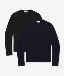 Classic Cashmere Crew Bergen Sweater 2-Pack