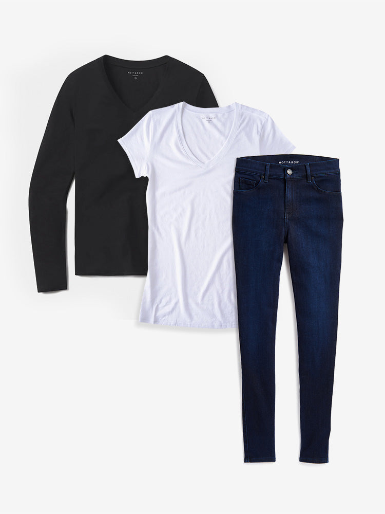W_OutFits_Marcy-V-Neck-Short-Sleeve-White-Marcy-V-Neck-Long-Sleeve-Black-High-Rise-Skinny-Jane-Jeans-Medium-Dark-Blue_750x1000_46404484-2fac-4afd-a4ae-27dc66511c63.jpg