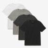 Cotton Jersey Oversized Tee 4-Pack
