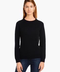 Cashmere Raglan Crew Cambridge Sweater