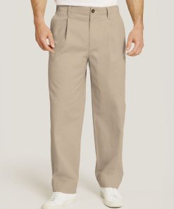 Wide Leg Chino Pants