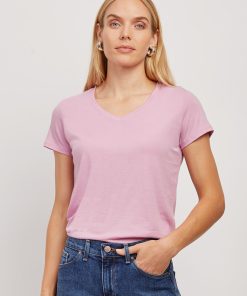 Fitted V-Neck Marcy Tee