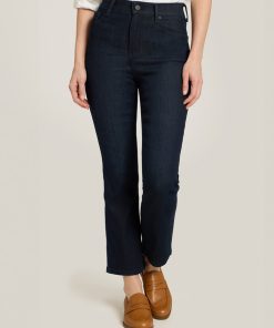 Jane High Rise Cropped Bootcut Jeans