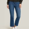 Logan High Rise Cropped Bootcut Jeans