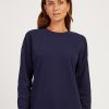 Cotton Jersey Oversized Long Sleeve Tee
