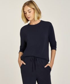 Pajama Long Sleeve Crew Neck