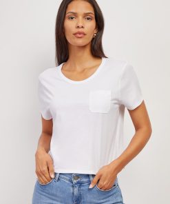 Everyday Cotton One Pocket Crew Tee