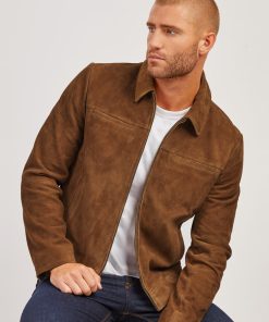 Suede Trucker Jacket