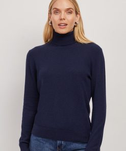 Cashmere Turtleneck Willow Sweater